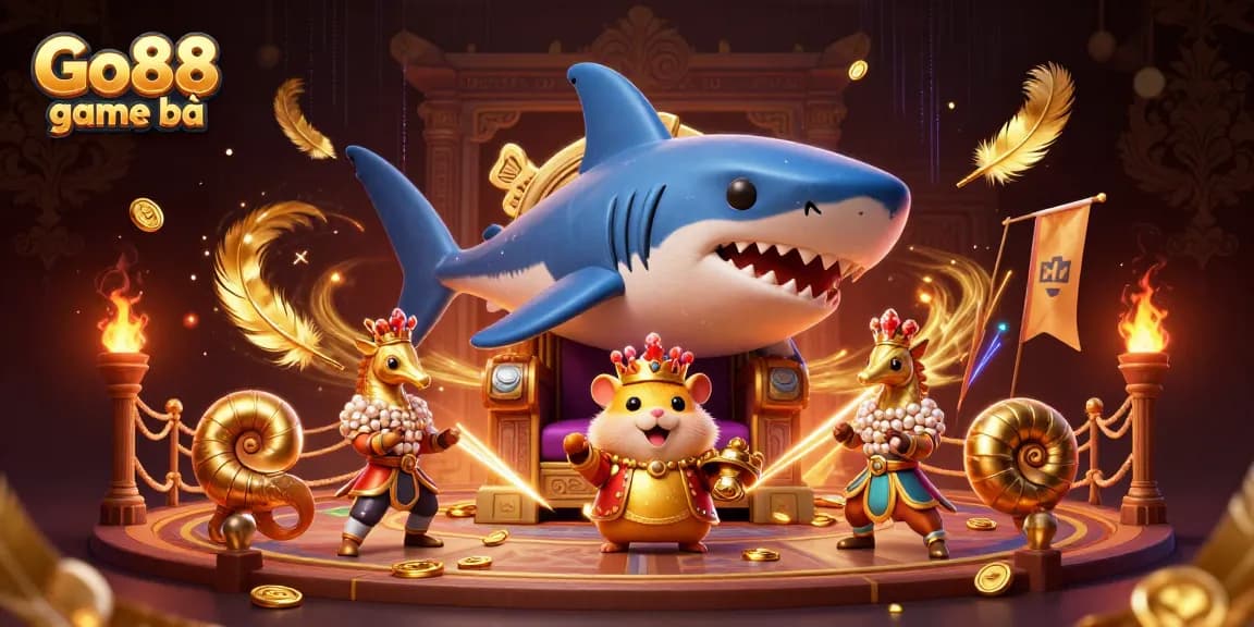 Experience thrilling gameplay with Go88 game bài featuring a vibrant, dynamic casino scene.