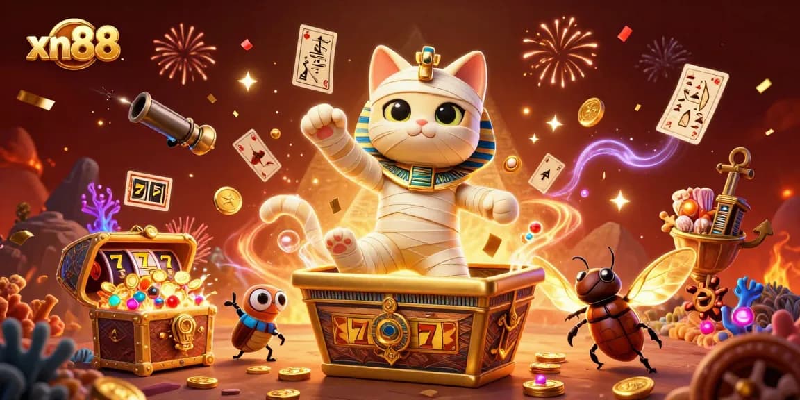 Experience thrilling wins at xn88 with vibrant gaming scenes and captivating characters.