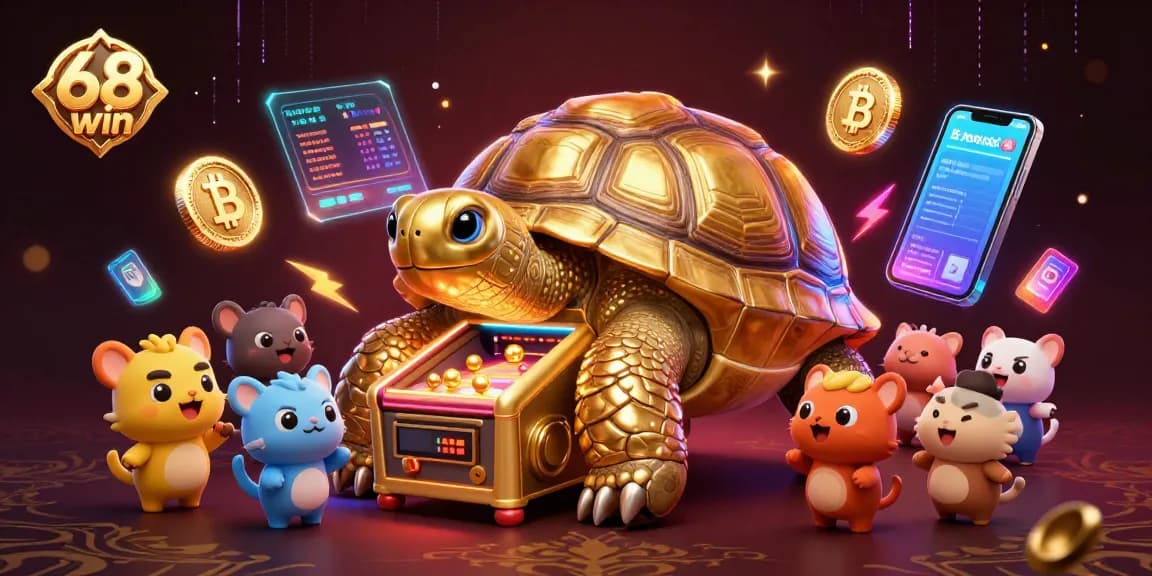 Experience thrilling gameplay at 68 win with a vibrant 3D casino world.