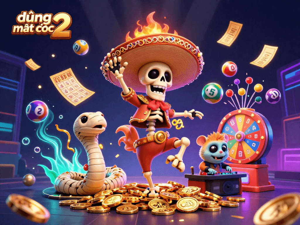 Experience the excitement of đường mạt chược 2 with vibrant characters and dynamic gaming elements, celebrating wins.