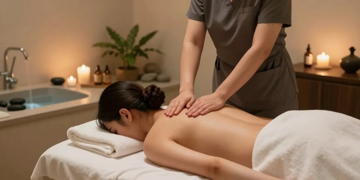 Experience tranquility with 하남출장안마 in a serene spa setting.