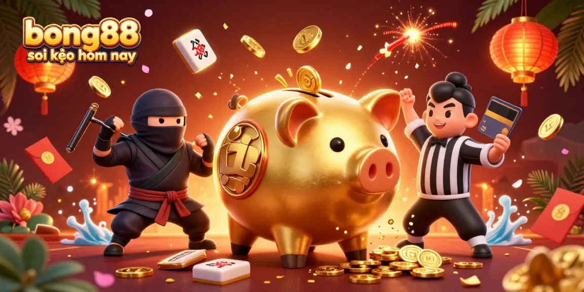 Engage with bong88 soi kèo hôm nay through a dynamic illustration capturing exciting betting action and adventure.