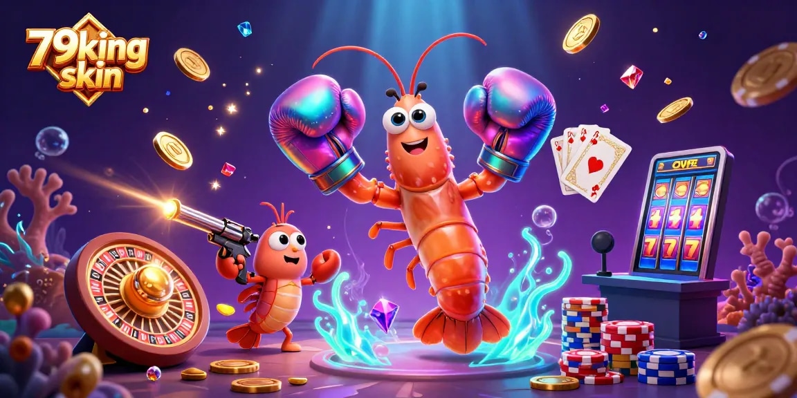 Experience thrilling gameplay and rewards at 79king skin with vibrant casino elements and characters.