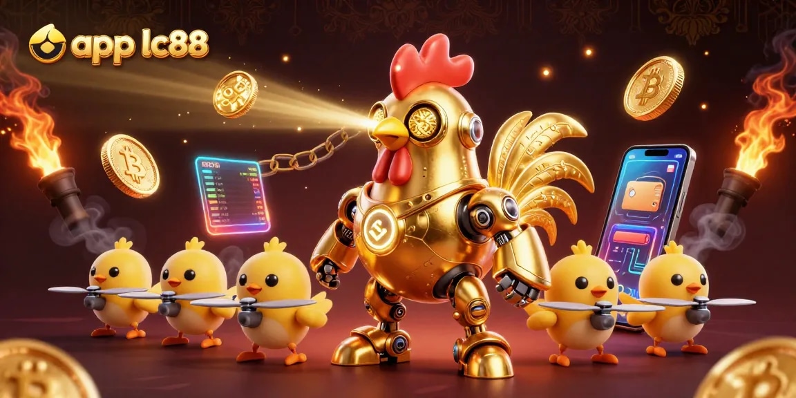 Win big with app lc88 in this vibrant 3D casino scene featuring dynamic characters!