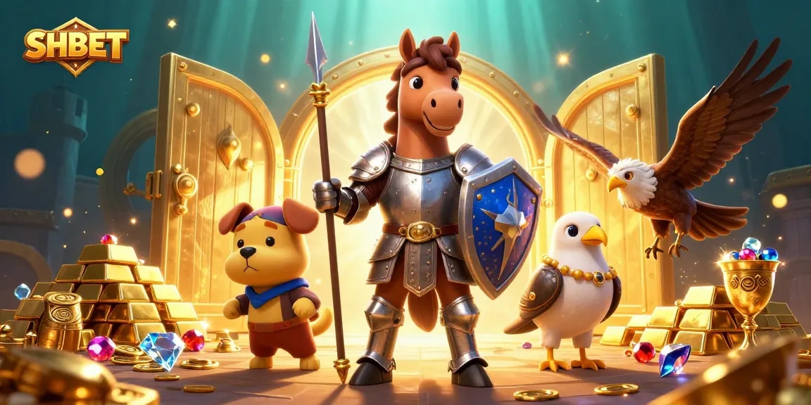 Experience high-stakes excitement at SHBET with knights and treasures illuminating the gaming world.