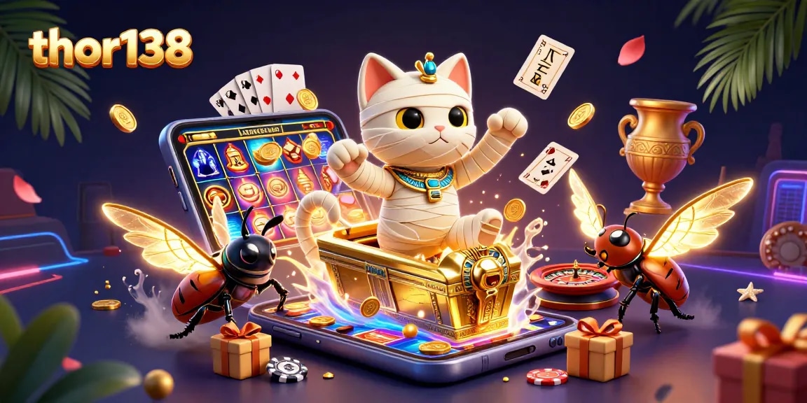 Menghadirkan thor138, pengalaman bermain dengan kucing mesir 3D dan fitur permainan yang menarik.
