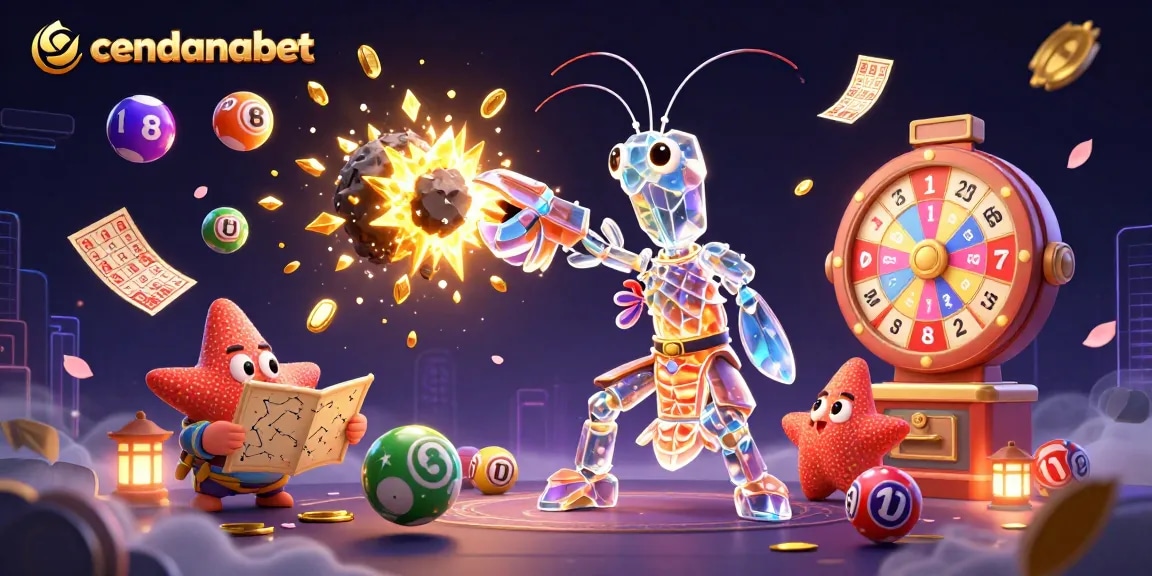 Cendanabet offers an exciting betting game experience with colorful lottery elements and dynamic gameplay.