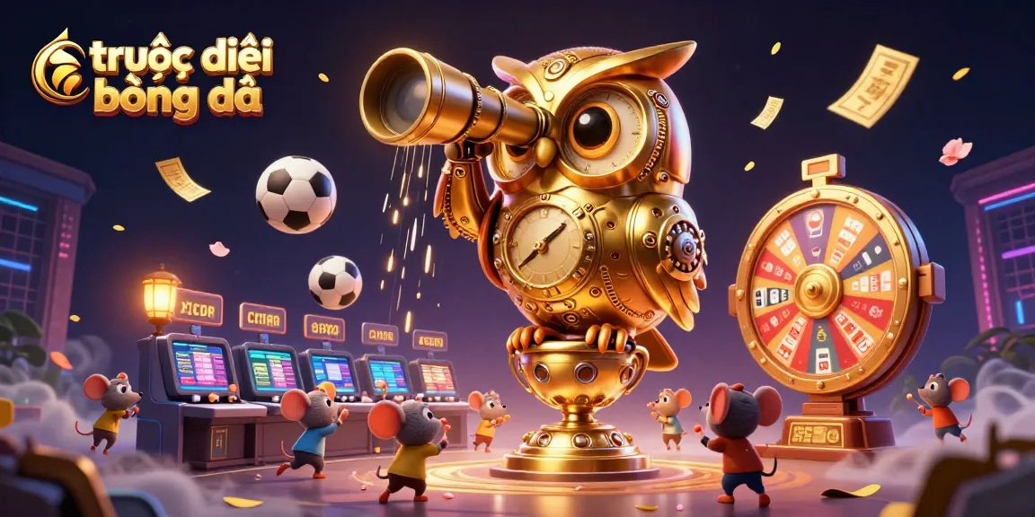 Engage in trực tiếp bóng đá excitement with a dynamic scene of sports betting and thrilling action.