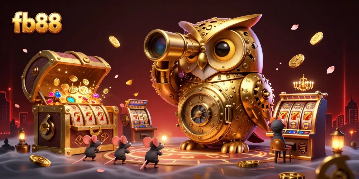 Experience thrilling gaming at fb88's vibrant online casino with captivating characters and dynamic elements.