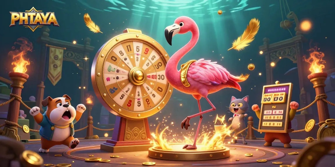PHTAYA's vibrant interactive gaming scene showcases excitement with unique characters and dynamic game elements.