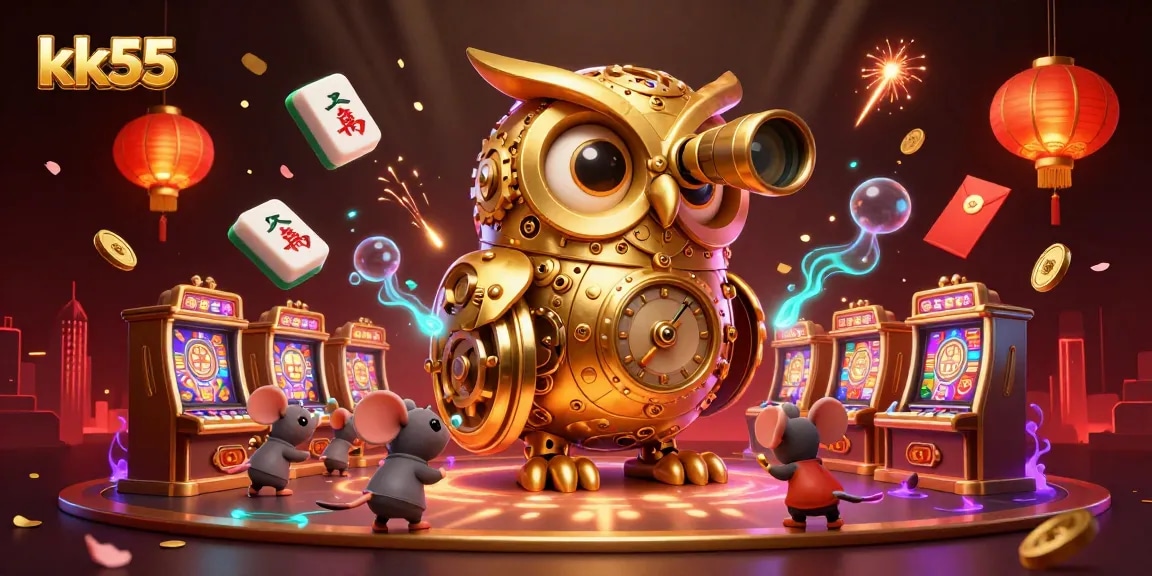 Engage in thrilling casino adventures at kk55, featuring vibrant characters and rich gaming elements throughout.