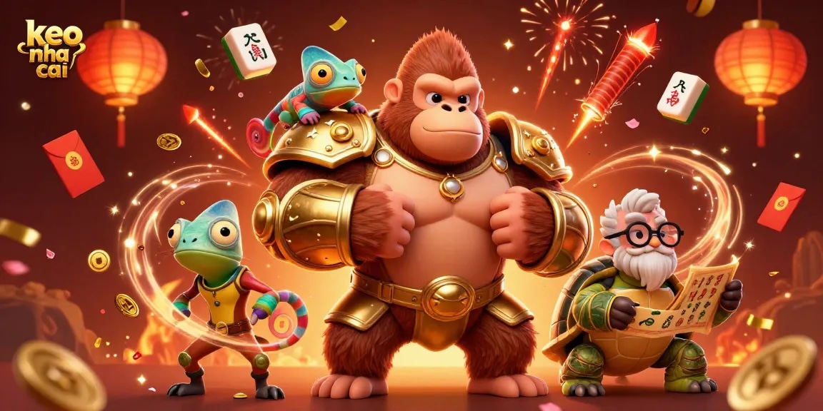 Engage with keo nha cai betting odds in a vibrant casino celebration scene.