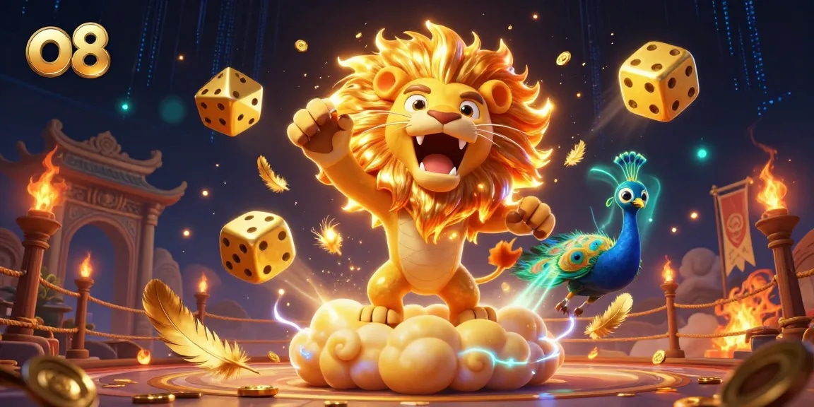 Experience thrilling gaming with O8's online casino adventures packed with vibrant action.