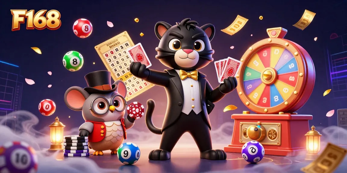 Place your bets and win big at F168 with captivating games and vibrant visuals.