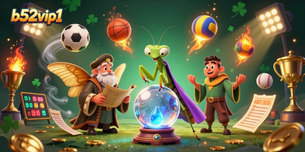 b52vip1 invites you to enjoy thrilling gameplay with vibrant characters and dynamic casino elements in a magical atmosphere.