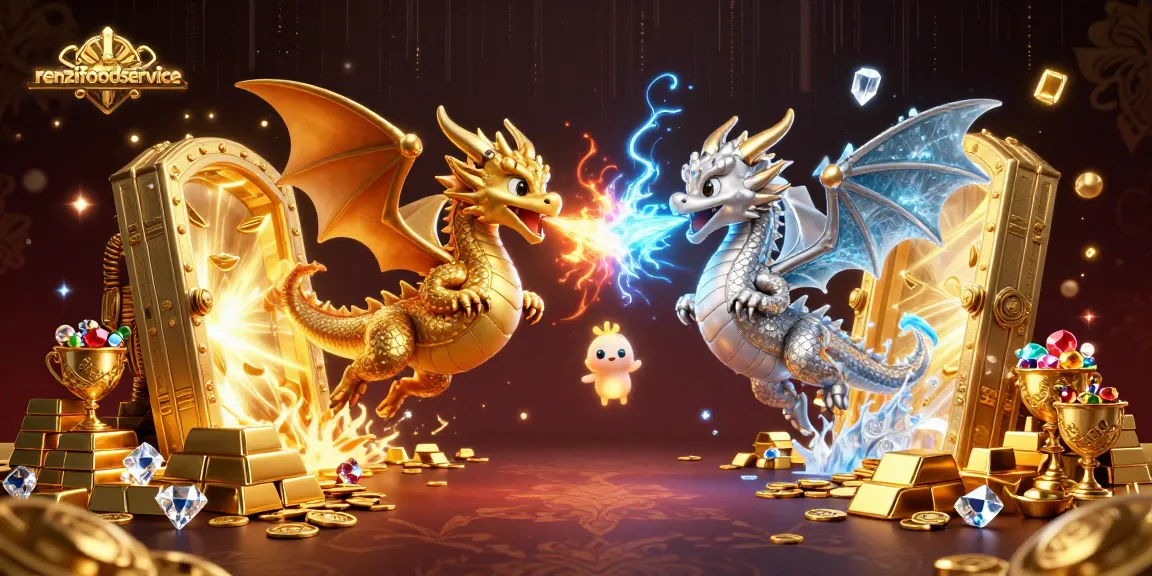 Experience immersive gameplay with renzifoodservice featuring golden dragons, treasures, and captivating game effects.