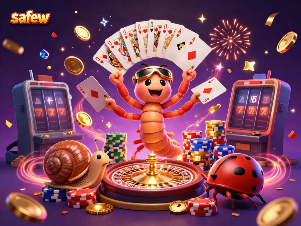 Engage in a vibrant casino adventure with safew featuring dynamic characters and thrilling game elements.