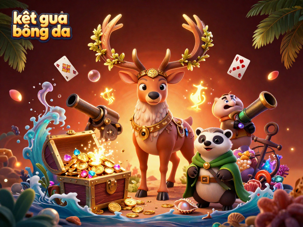 Experience kết quả bóng đá in real-time through a vibrant, dynamic illustration showcasing the excitement and energy of live sports betting.