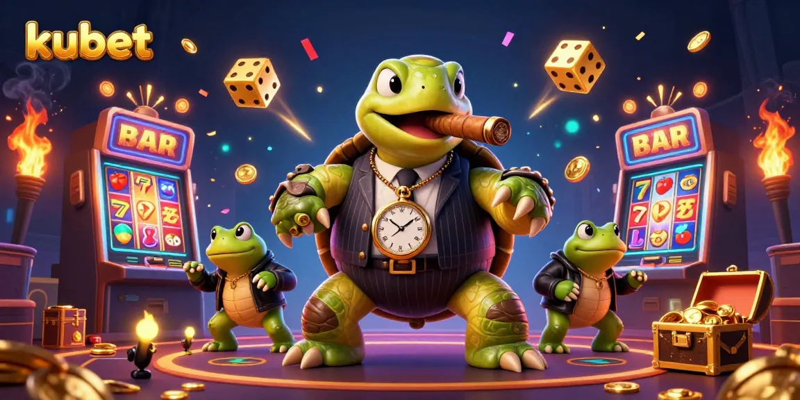 Engage with Kubet's vibrant casino experience featuring unique characters and lively gaming elements.