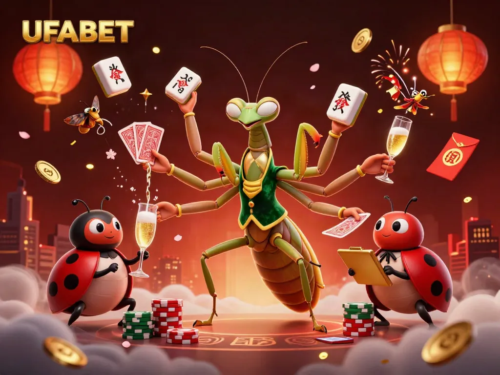 Experience the thrilling UFABET entertainment scene with a vibrant card sharp and pit boss.