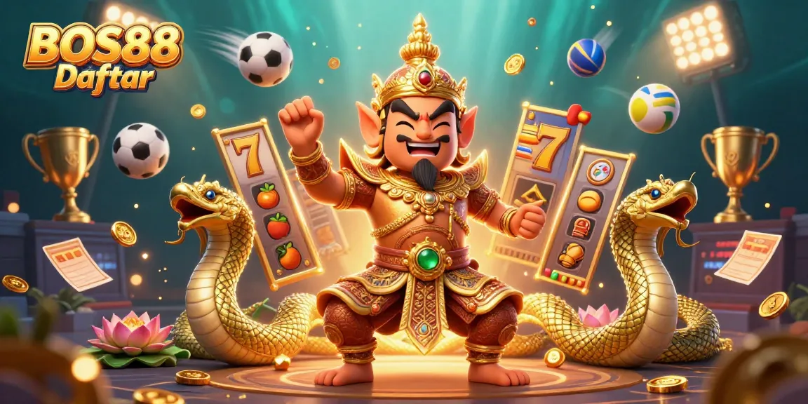 BOS88 Daftar memungkinkan pemain menikmati slot online seru dengan elemen menakjubkan dan suasana santai.