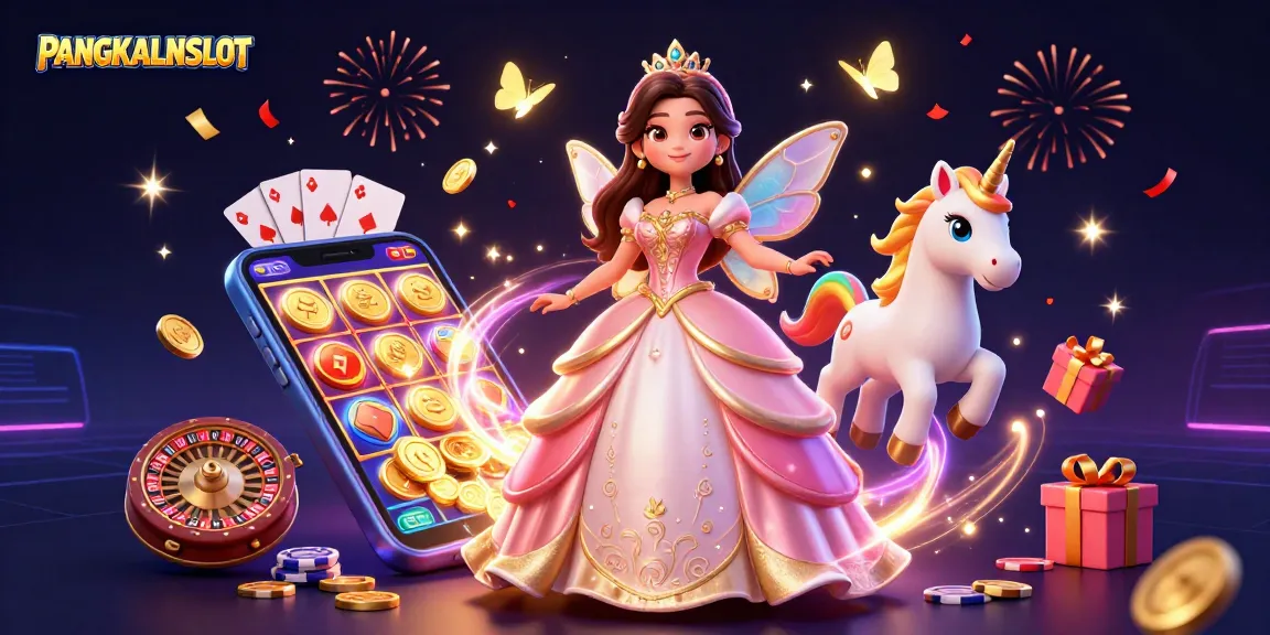 Experience vibrant gaming adventures with PANGKALANSLOT and its enchanting world of slot games.