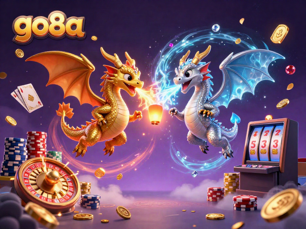 Experience thrilling gameplay at go8a with dazzling dragons and casino excitement.