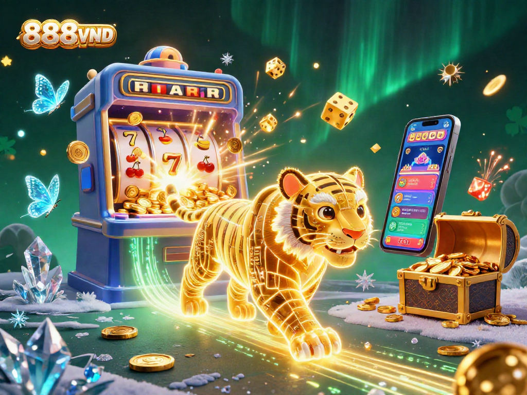 Experience thrilling gameplay with 888VND at a vibrant digital casino filled with jackpots and exciting game elements.
