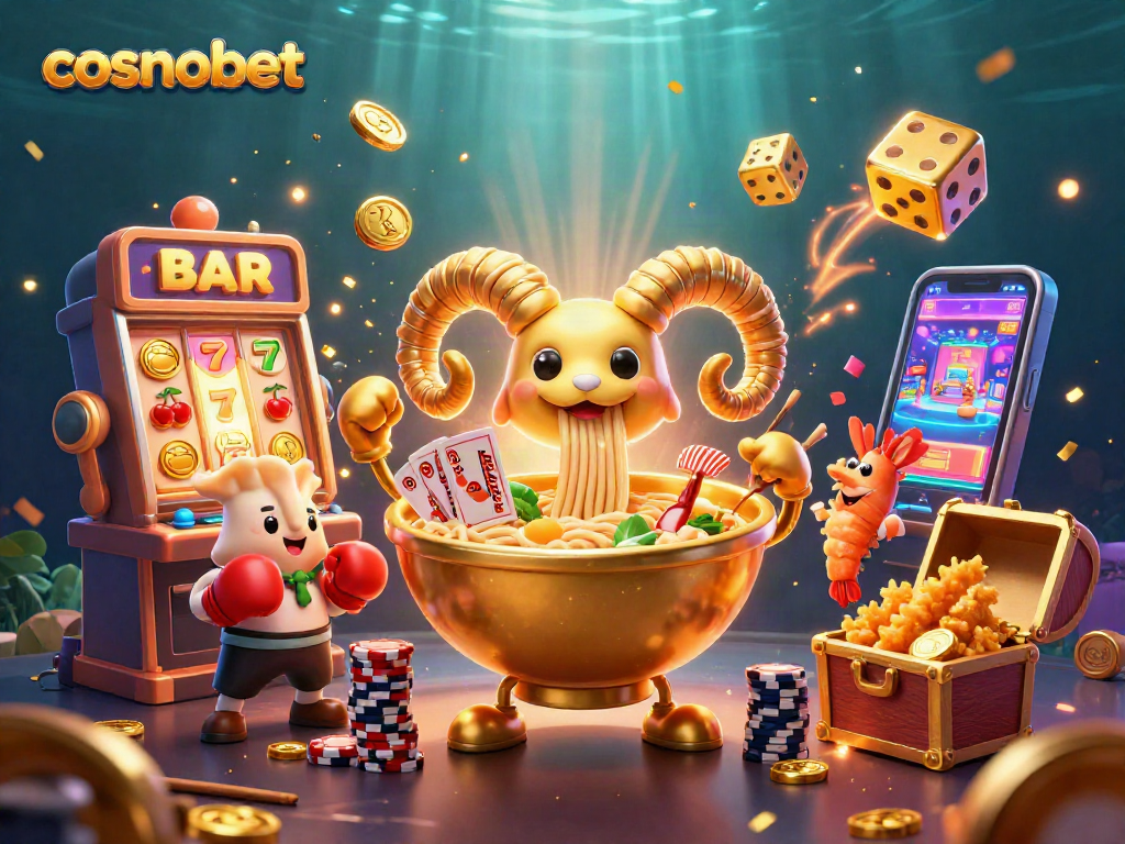 Experience thrilling gaming at cosmobet with vibrant characters and casino excitement.