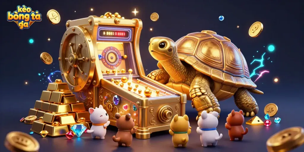 Play kèo bóng đá with exciting visuals and thrilling action in this 3D illustration.