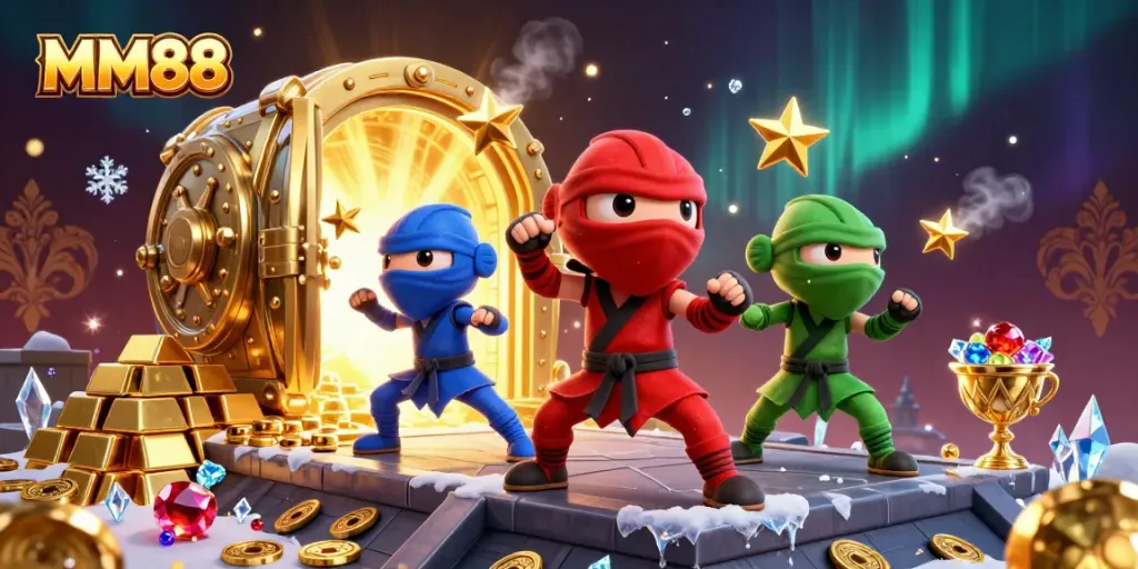 Experience the thrill of MM88 with chameleons battling treasures and action!