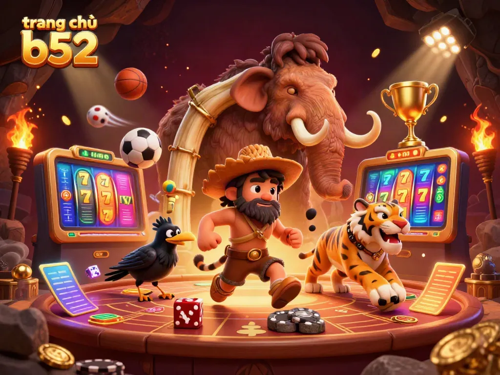 Experience winning slots with the lively characters at trang chủ b52 casino.
