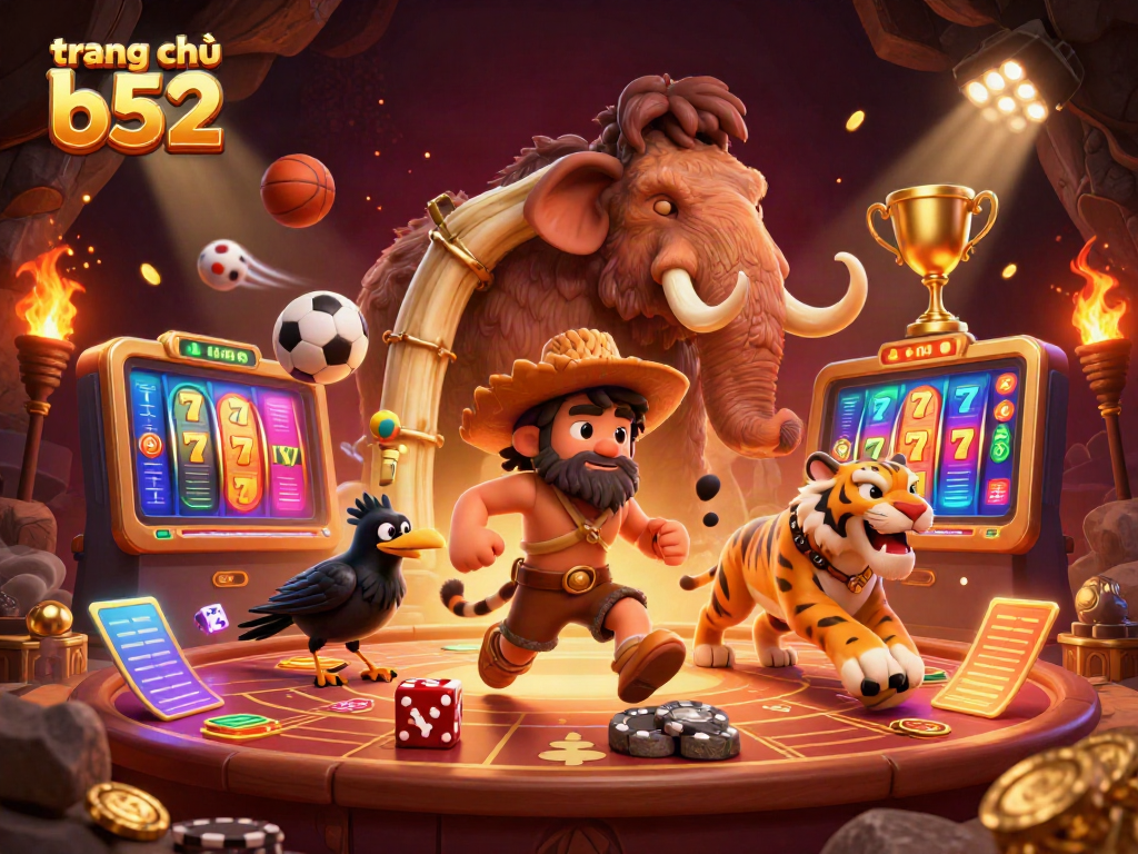 Experience winning slots with the lively characters at trang chủ b52 casino.