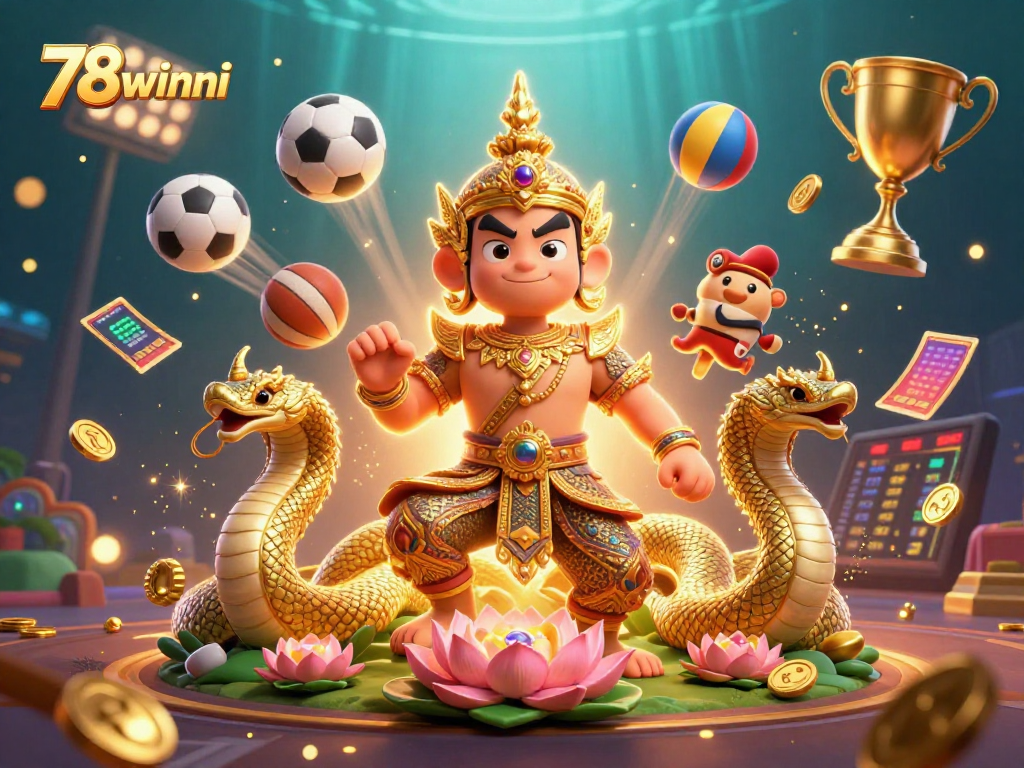 Experience the excitement of betting at 78winni with vibrant symbols and action-packed elements.