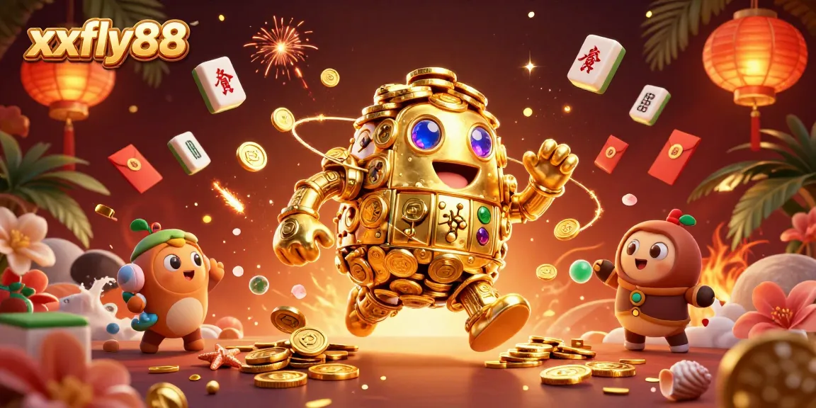 Experience thrilling gaming with xxfly88's vibrant slots and jackpot elements.