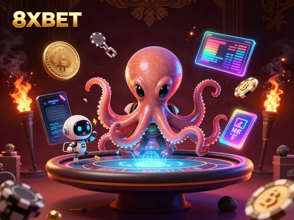 Experience elite gaming with the vibrant and dynamic 8XBET alien poker scene, showcasing excitement!