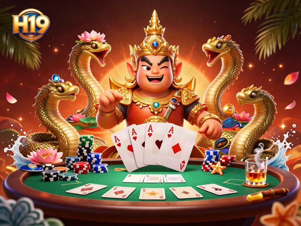 Engage with H19 as you experience intense poker action surrounded by vibrant luxury.