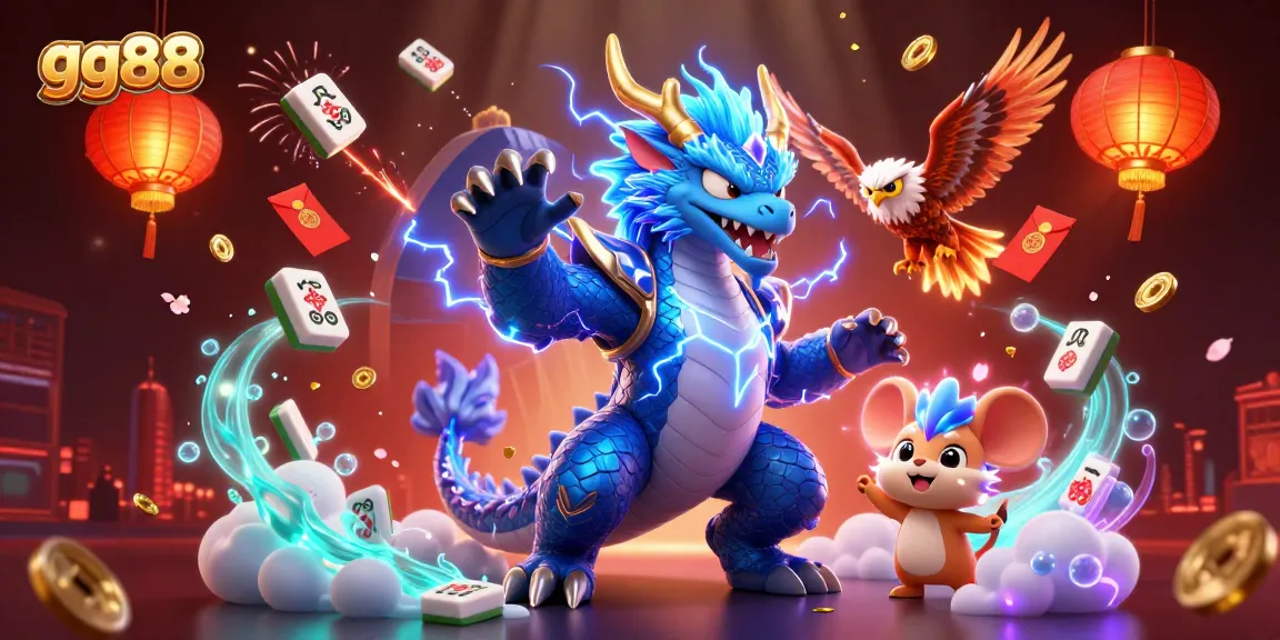 Experience thrilling gameplay at GG88 with dynamic characters and vibrant casino elements.