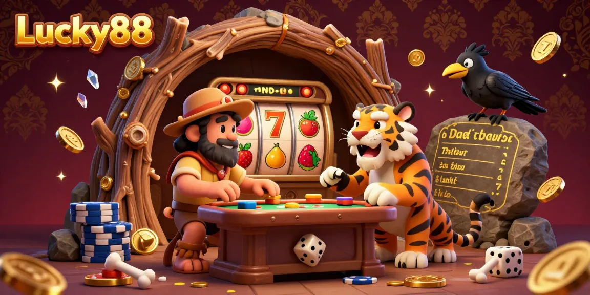 Experience exhilarating wins at Lucky88 with vibrant 3D casino characters and dynamic gameplay elements.