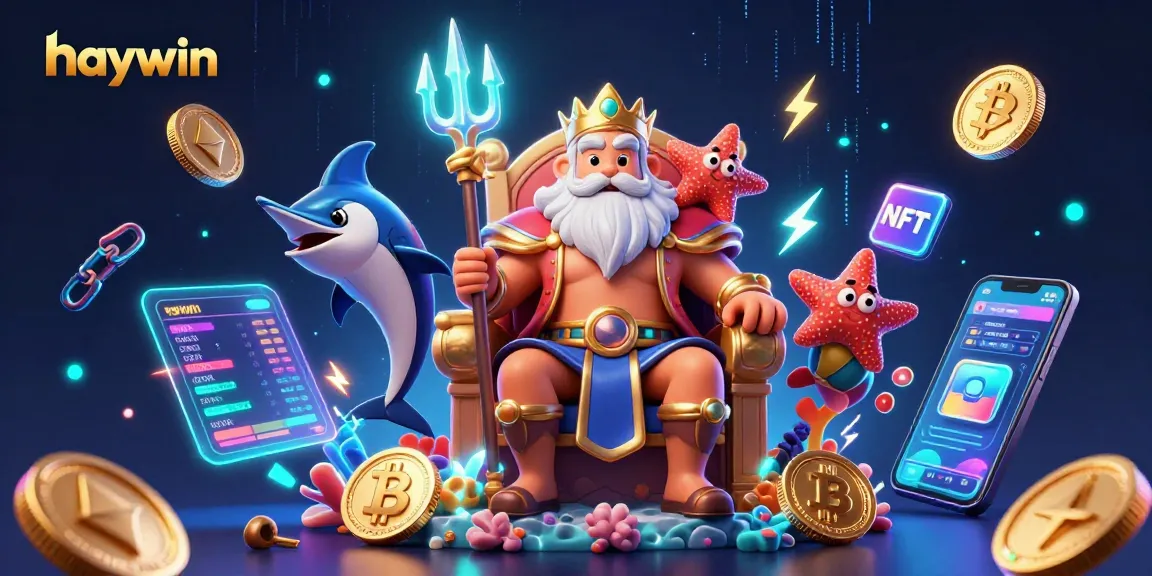 Experience haywin's vibrant digital casino realm with Neptune and spectacular gambling elements.