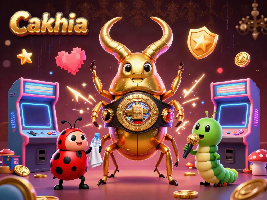 Cakhia offers vibrant sports betting action illustrated with colorful game elements.
