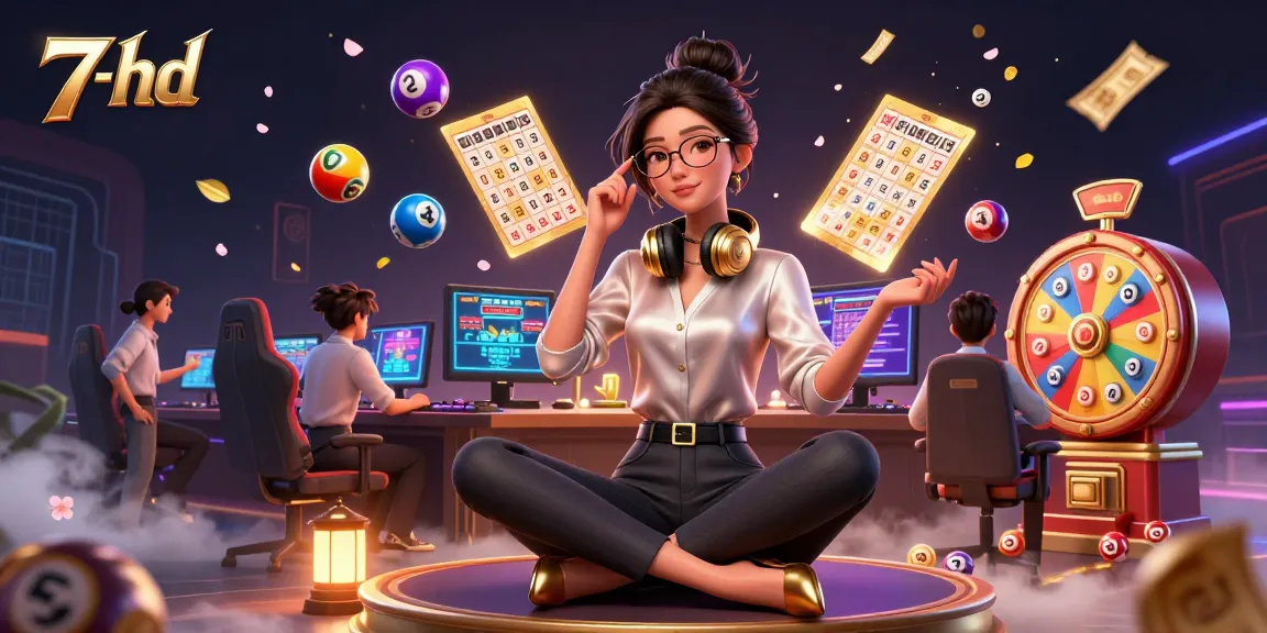 Experience thrilling gameplay with 7-hd showcasing vibrant lottery balls and casino excitement.
