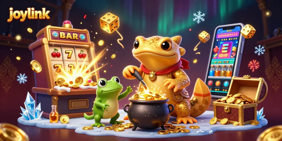 Experience joylink's gaming magic with golden salamanders and thrilling casino elements.