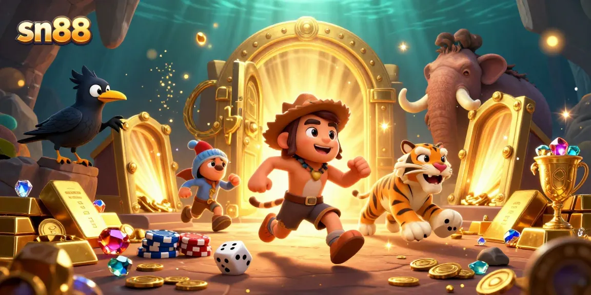 Experience sn88's thrilling moments with our engaging 3D casino adventure featuring vibrant characters.