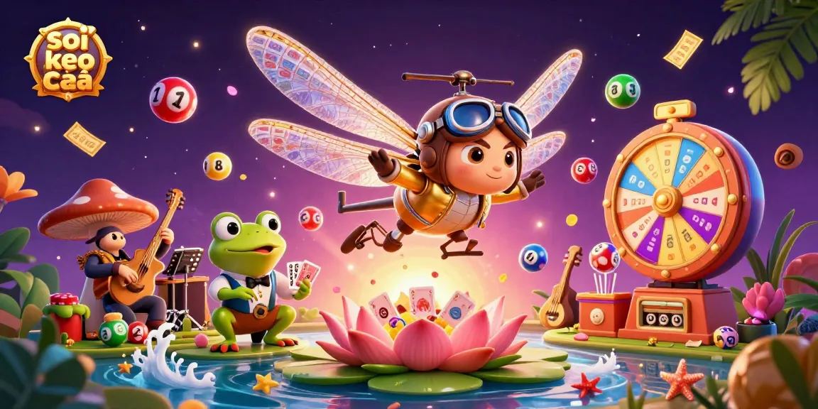 Engage with soi keo nha cái through interactive scenes featuring vibrant casino elements, card dealing, and playful characters.