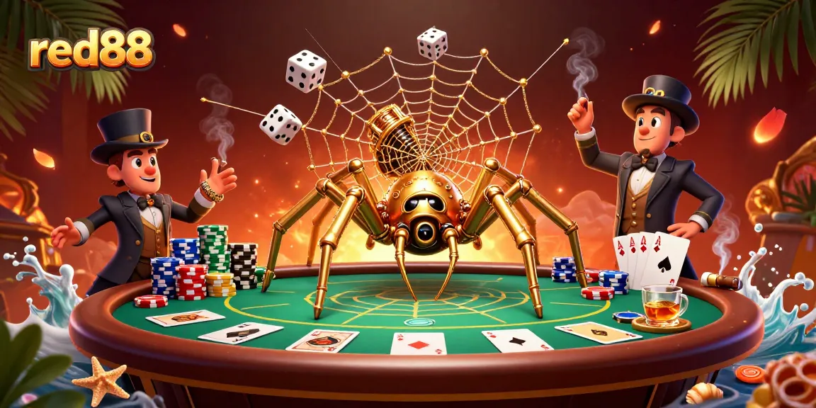 Experience top-tier gaming action at red88 with a dynamic poker scene filled with excitement.