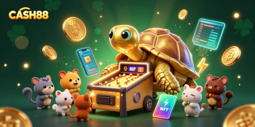 Engage with CASH88's dazzling gaming experience featuring vibrant casino elements.