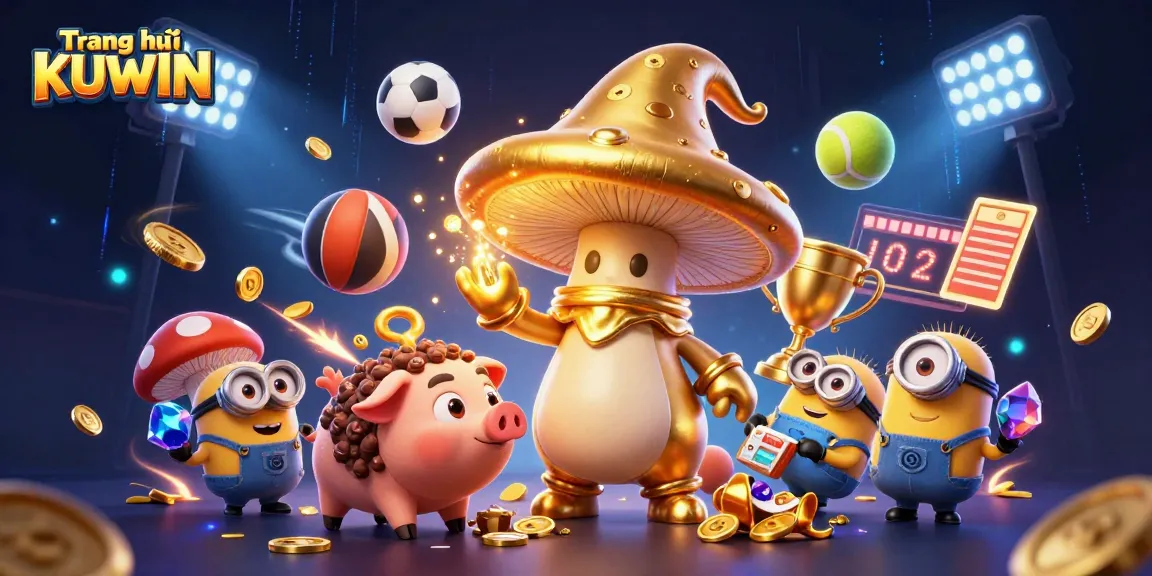 Experience the magic of Trang chủ KUWIN with enchanting characters and dynamic sports betting action.