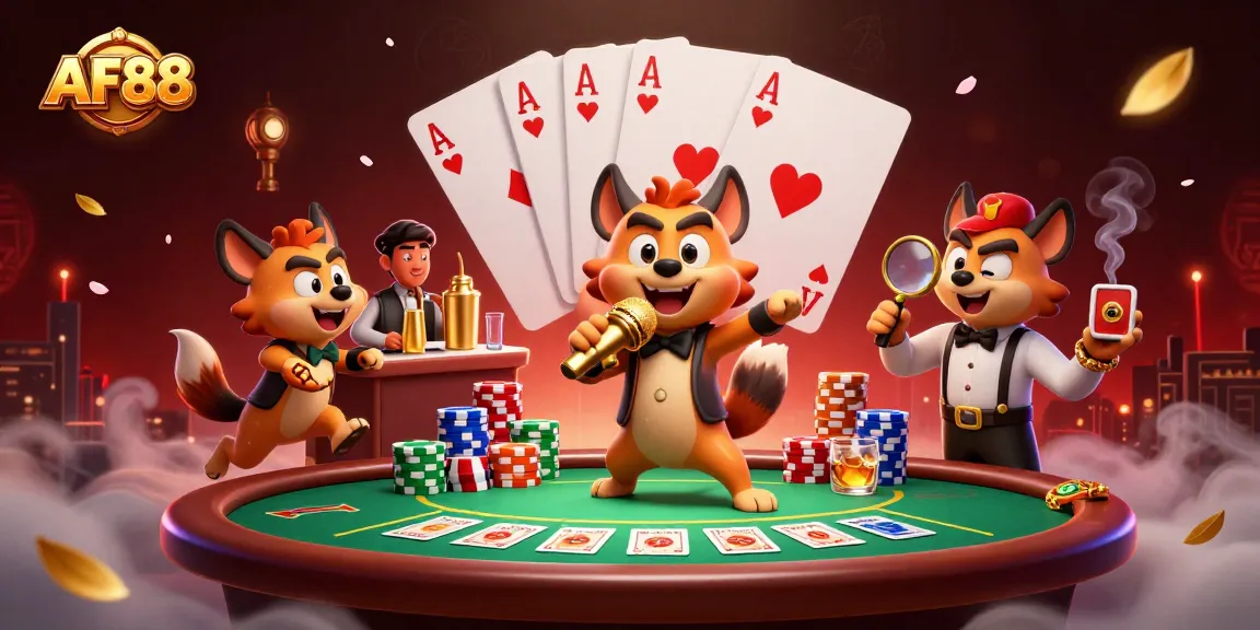 Enjoy the thrilling atmosphere at AF88's comedy casino, where laughter meets gaming excitement.