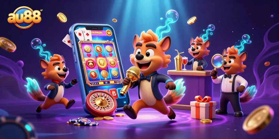 Experience the thrill of au88 with lively hyenas bringing humor to casino gaming action.